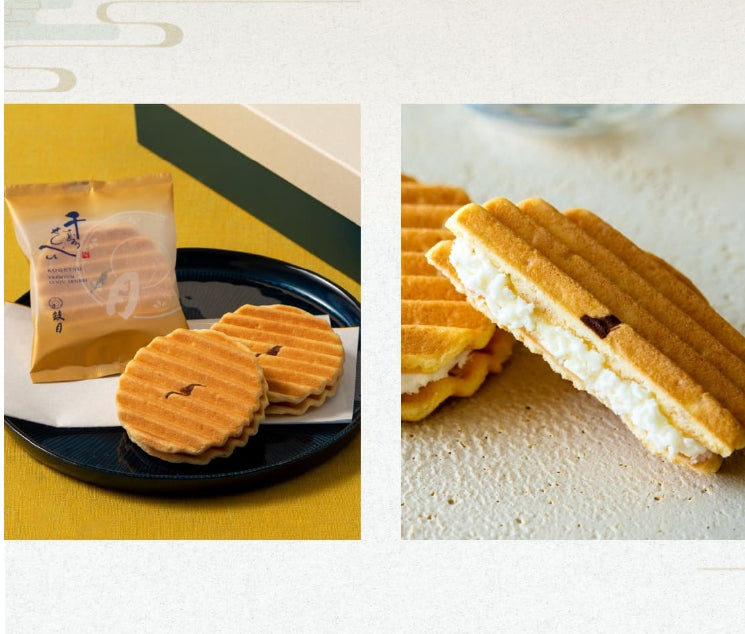 京都名菓子店【鼓月】 Premium高級千壽仙貝
