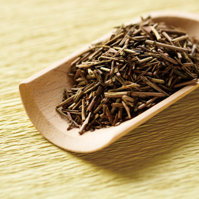 京都名菓子店【鼓月】 有機焙茶 姬千壽仙貝