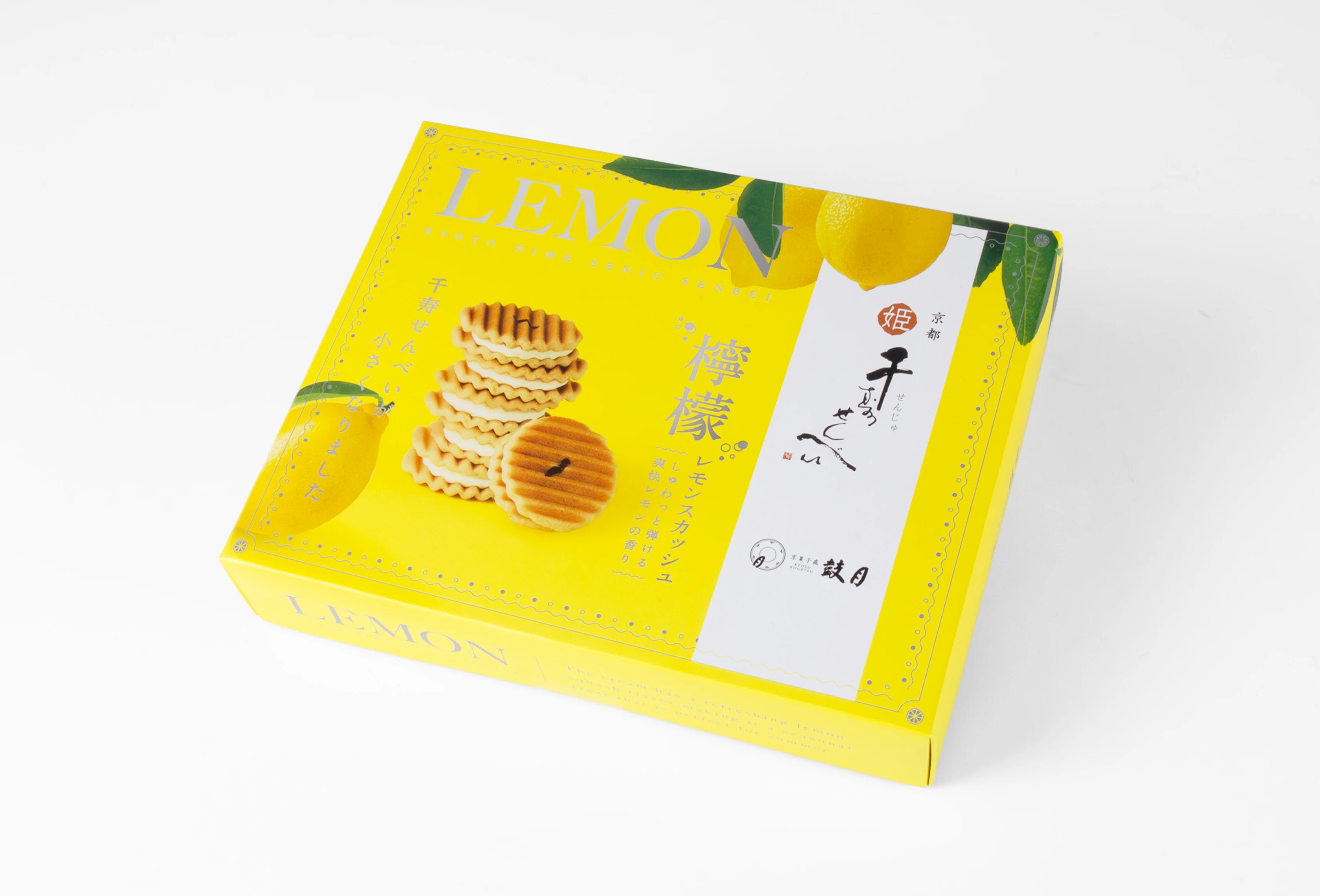 【夏季限定】京都鼓月「姫千壽せんべい」檸檬汽水夾心煎餅