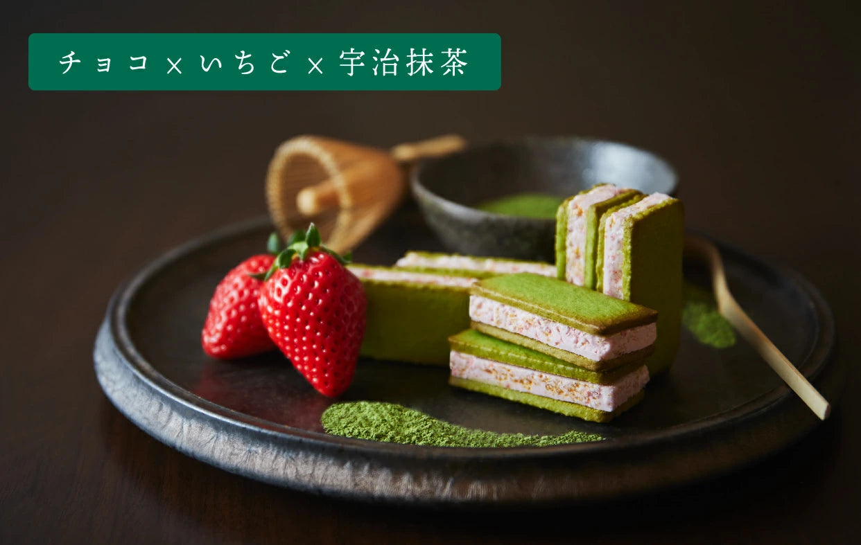 【KYOTO VENETO】Cho-Berry-Cha 抹茶 × 甘王草莓朱古力夾心