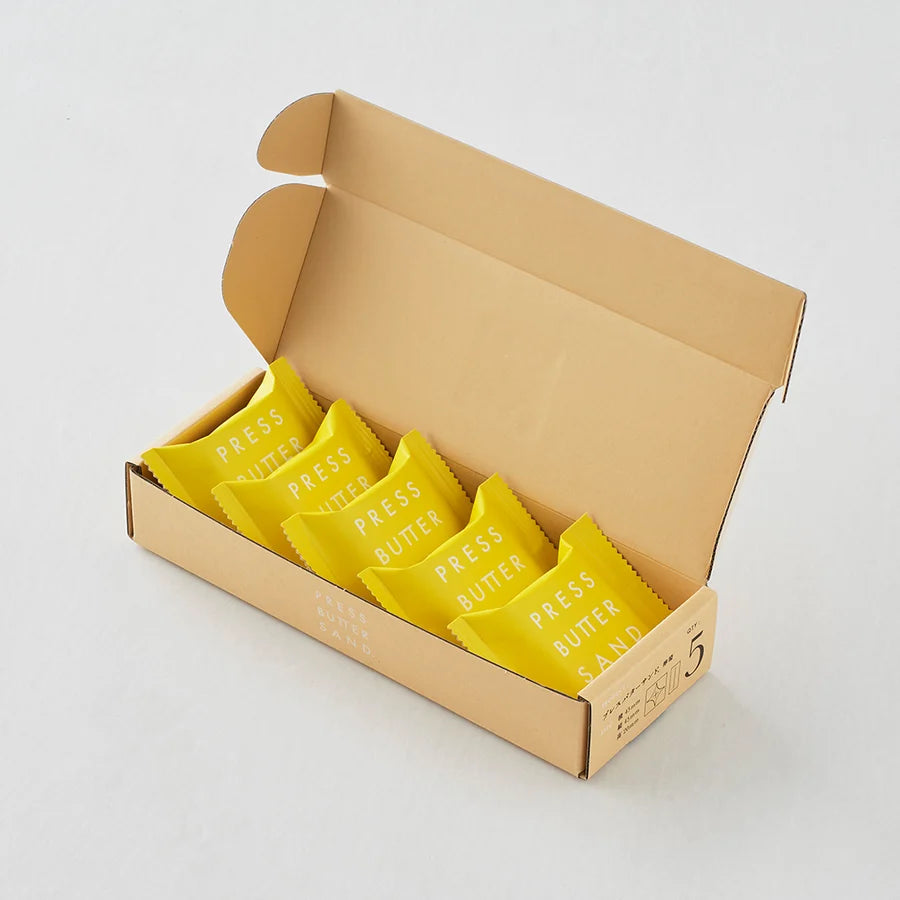 【Press Butter Sand】檸檬奶油夾心 5件