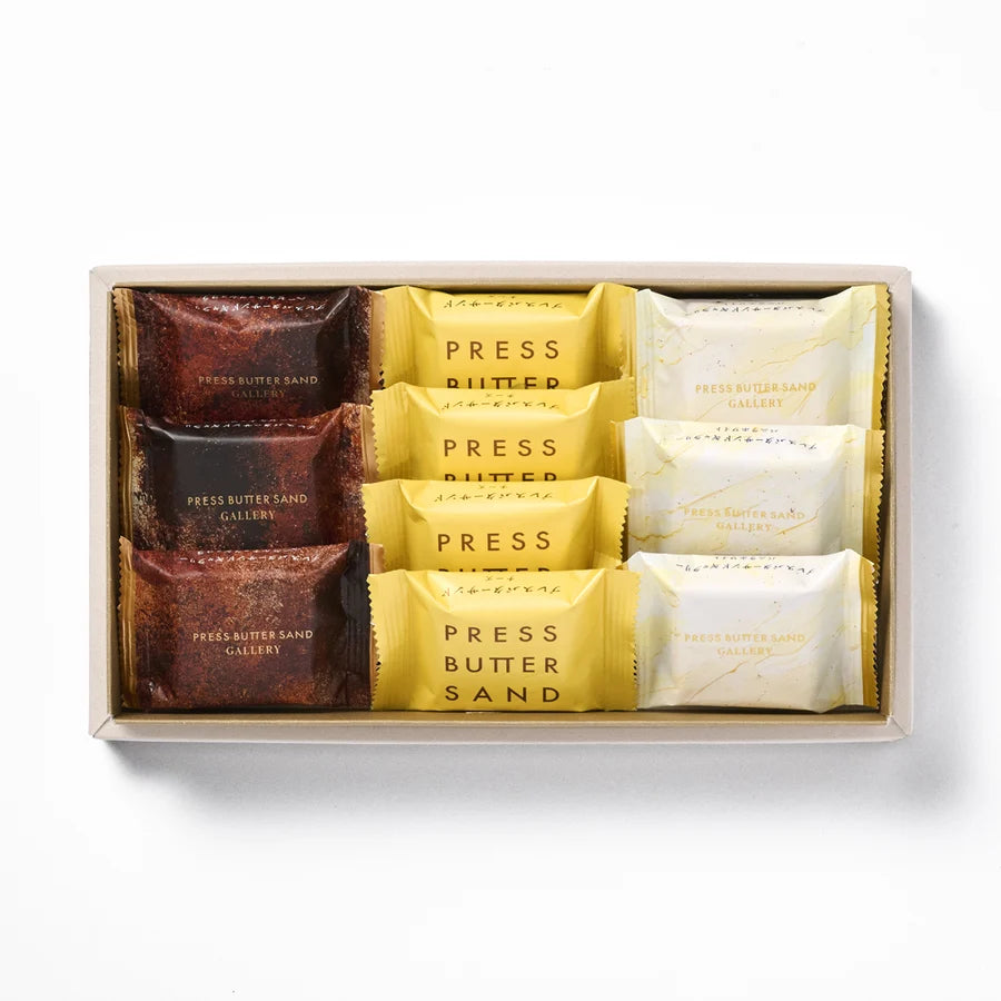 【Press Butter Sand】Premium 3種組合禮盒 10件 18件
