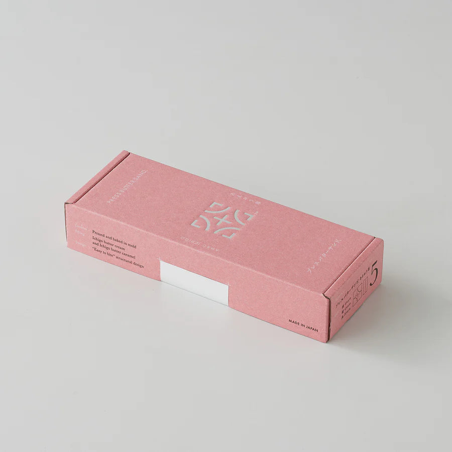 【Press Butter Sand】甘王草莓奶油夾心餅 Strawberry butter sand 5件 9件