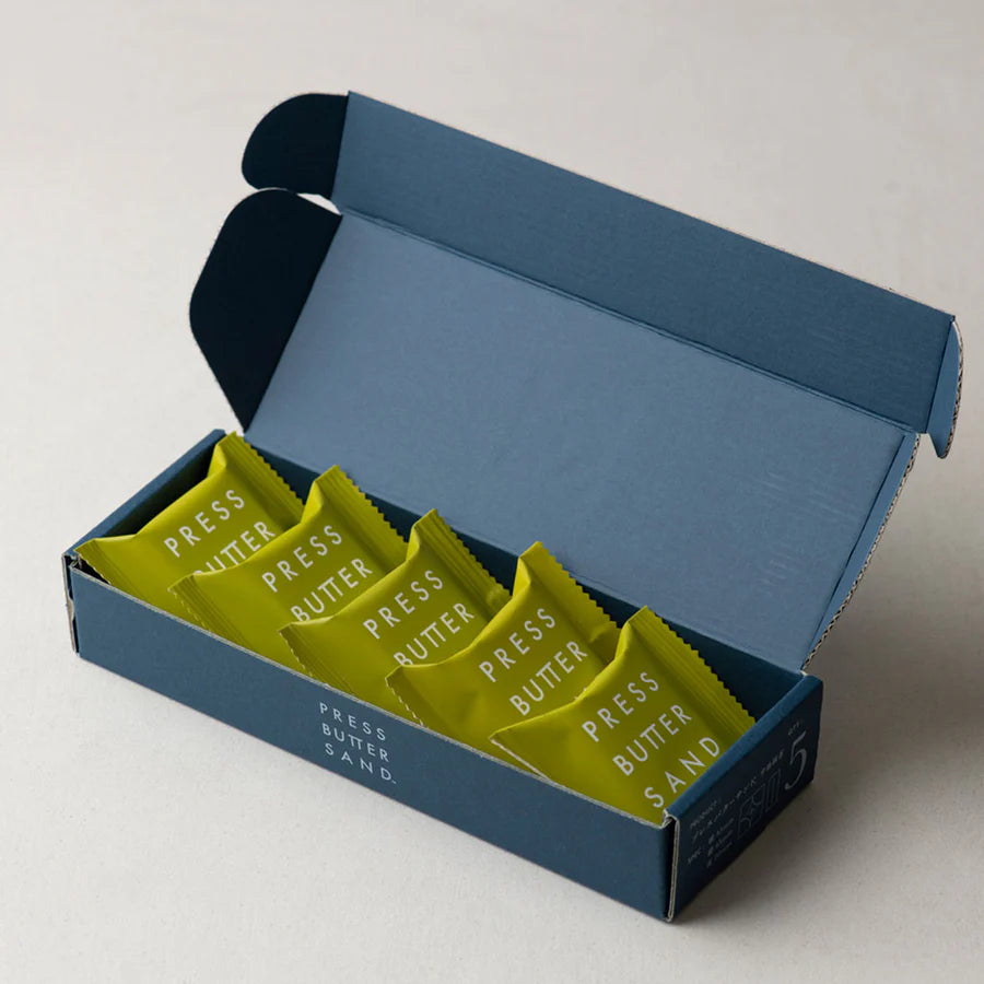 【Press Butter Sand】宇治抹茶奶油夾心餅 Match butter sand  5件 9件