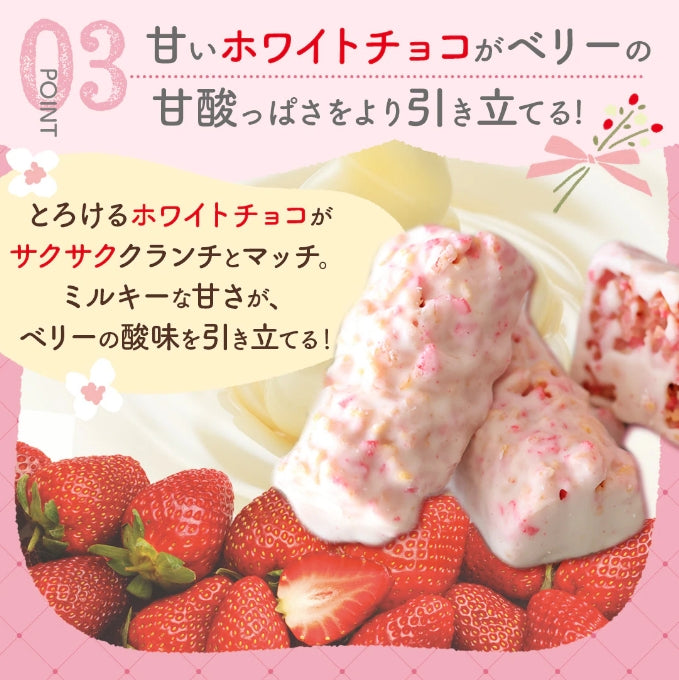 【Ichigo no Waltz 草莓華爾茲】 博多甘王草莓朱古力脆脆