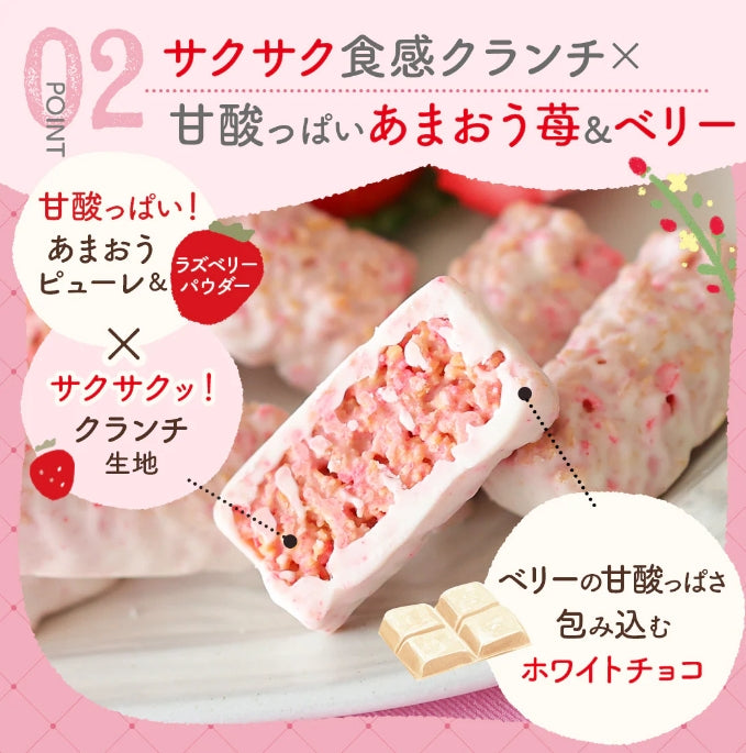 【Ichigo no Waltz 草莓華爾茲】 博多甘王草莓朱古力脆脆