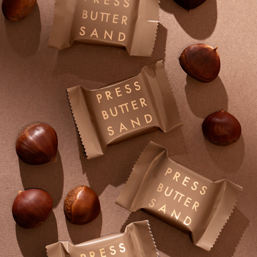期間限定【Press Butter Sand】栗香奶油夾心 5件